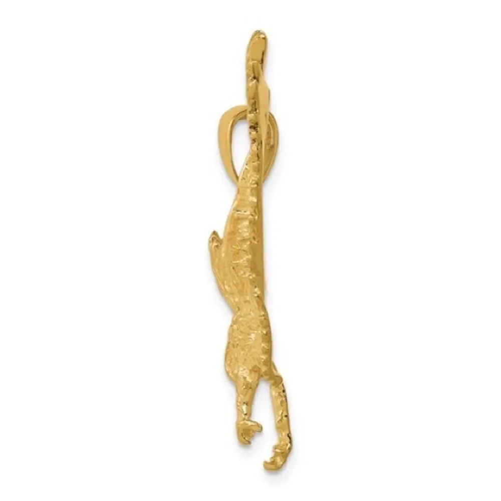 New!!! Men’s 14k Textured Eagle Pendant